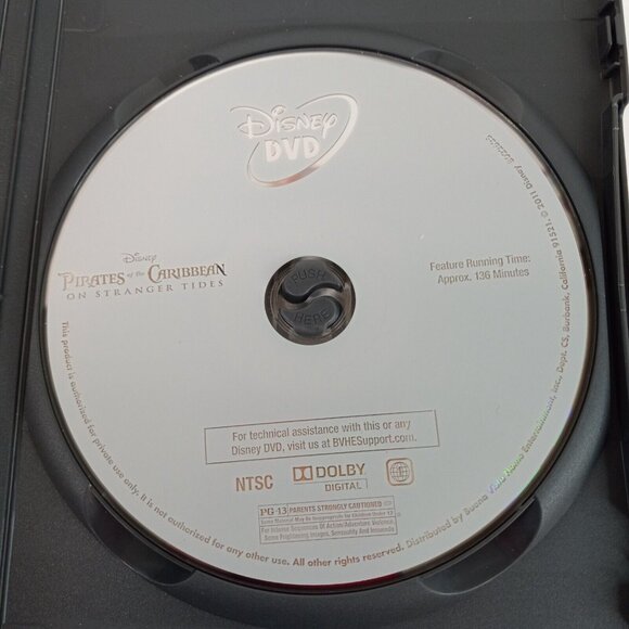 Pirates of the Caribbean DVDs On Stranger Tides & The Curse of the Black Pearl - Picture 4 of 9